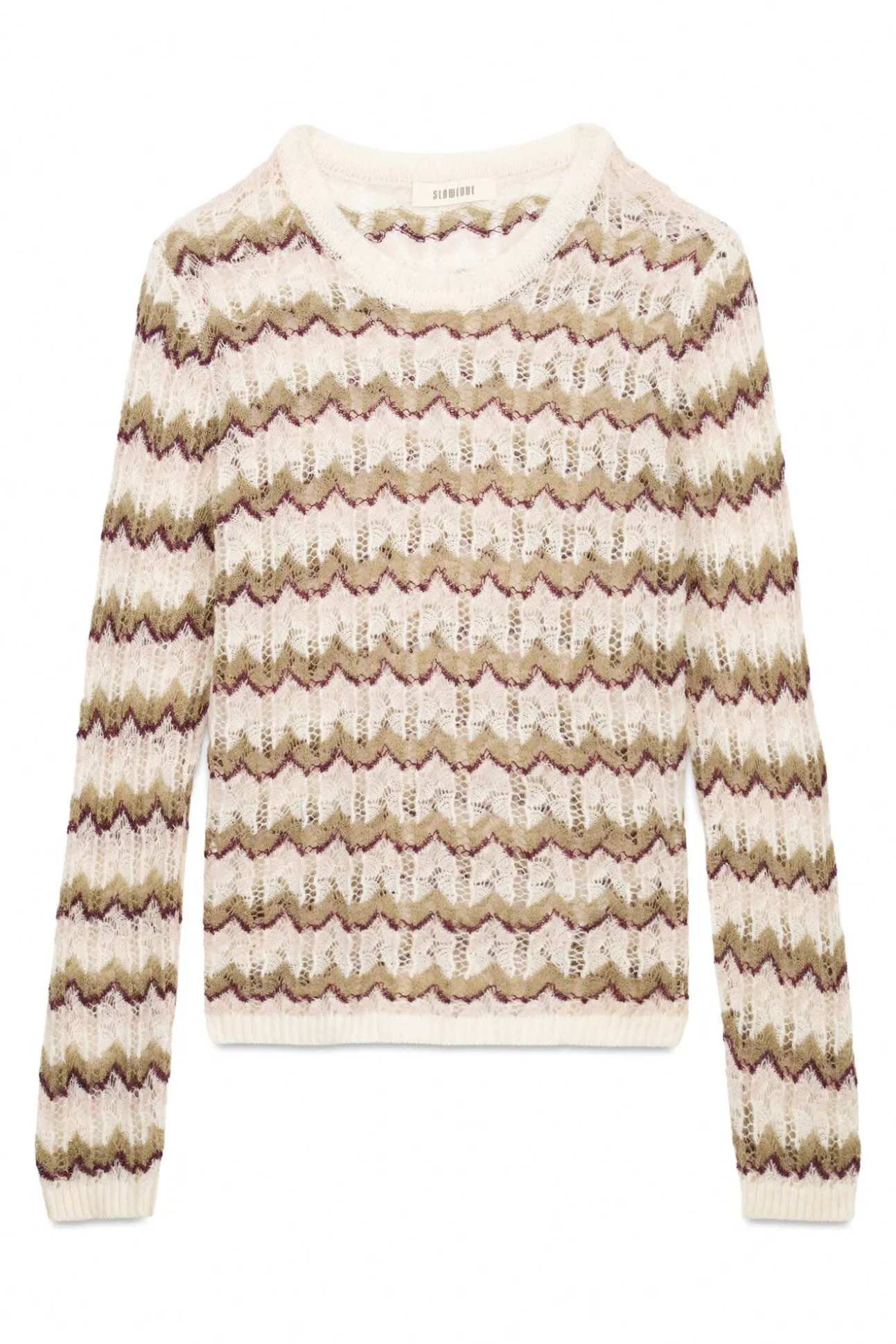 Jersey calado multicolor