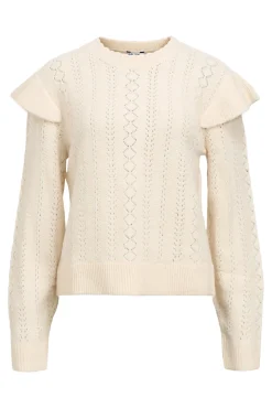 Jersey calado volantes