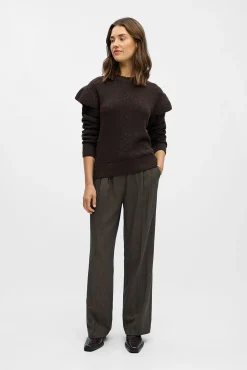 Jersey calado volantes