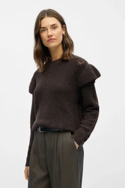 Jersey calado volantes