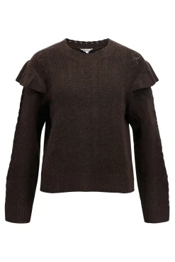 Jersey calado volantes