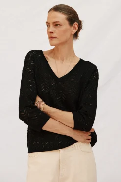 Jersey calados lurex