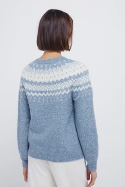 Jersey cenefa jacquard