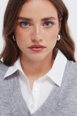 Jersey combinado camisero