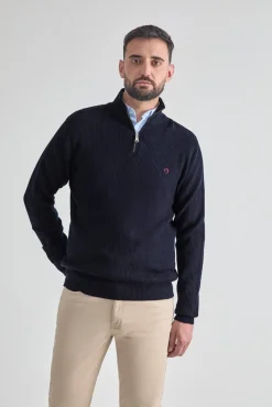 Jersey con cremallera