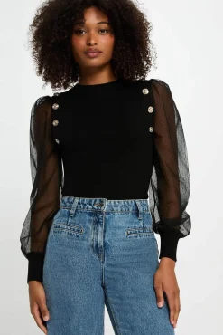 Jersey con cuello alto