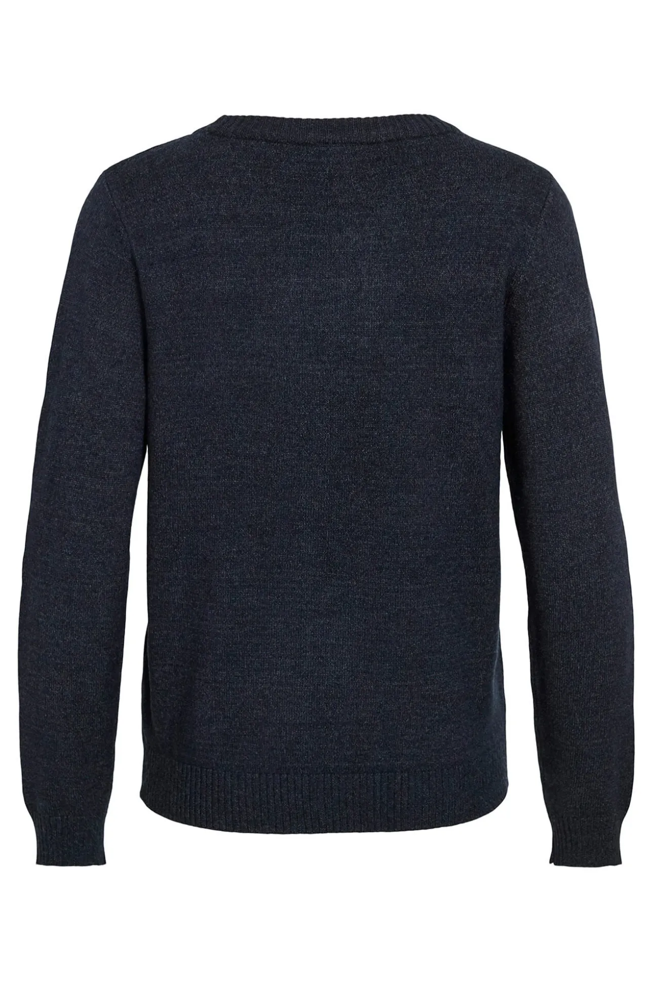 Jersey con cuello redondo de viscosa