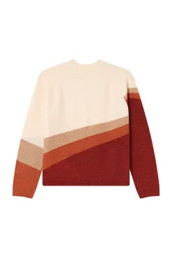 Jersey con motivo multicolor