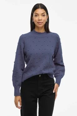 Jersey con perlas de punto