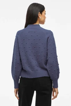 Jersey con perlas de punto