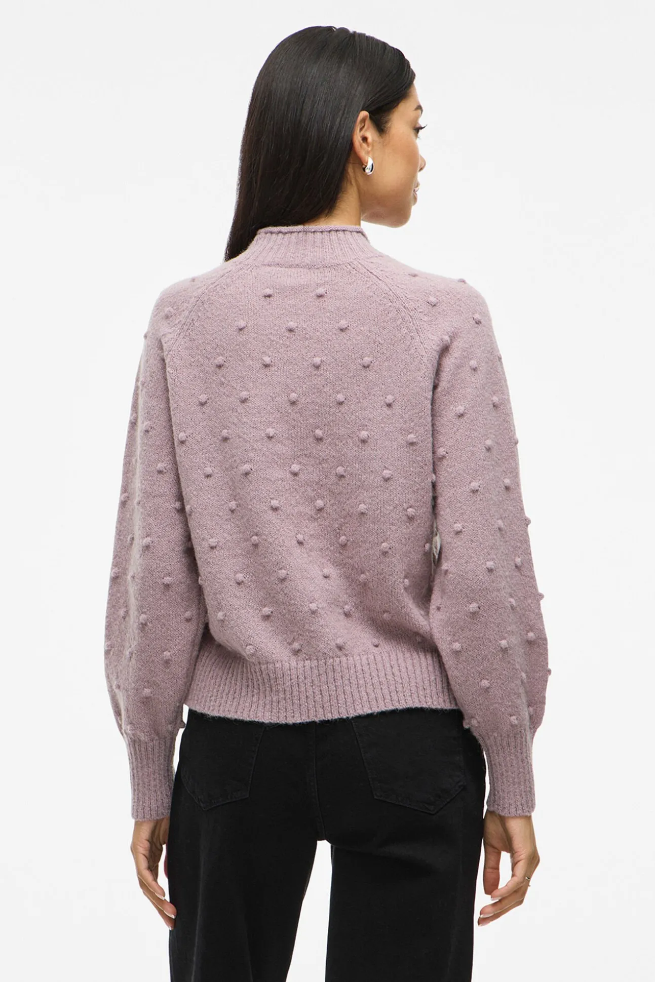 Jersey con perlas de punto