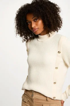 Jersey corto de cuello alto