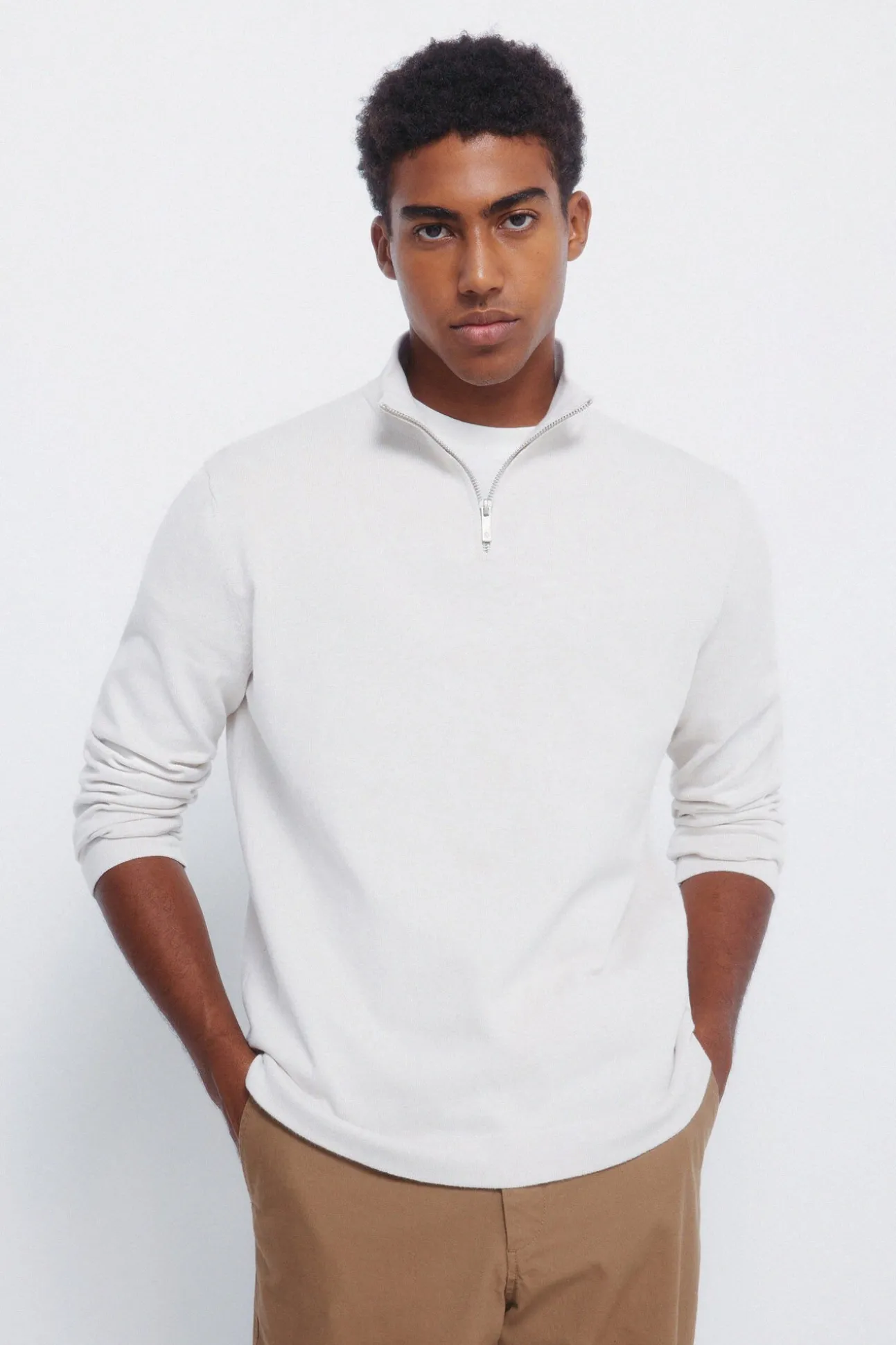 Jersey cremallera básico