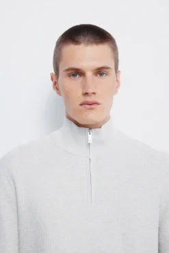 Jersey cremallera liso