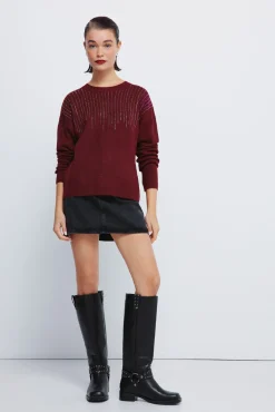 Jersey cristales fantasía