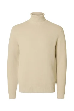 Jersey cuello alto 100% algodón orgánico