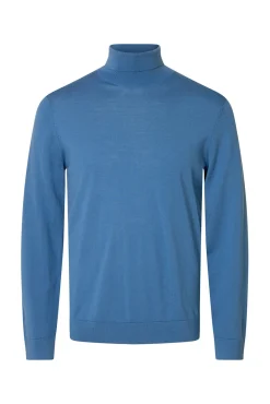 Jersey cuello alto 100% lana merino