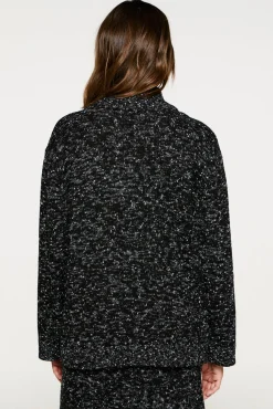 Jersey cuello alto algodón orgánico