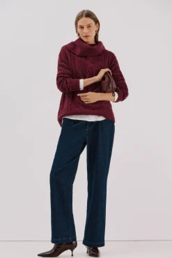 Jersey cuello amplio