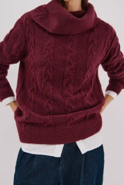 Jersey cuello amplio