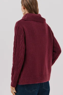 Jersey cuello amplio