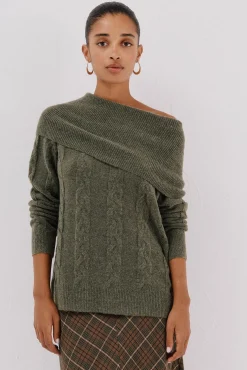 Jersey cuello amplio