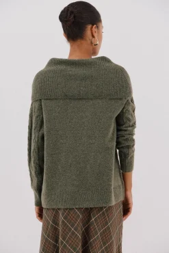 Jersey cuello amplio