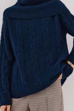 Jersey cuello amplio