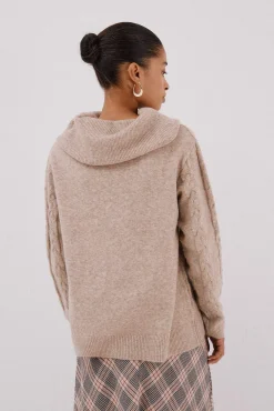 Jersey cuello amplio