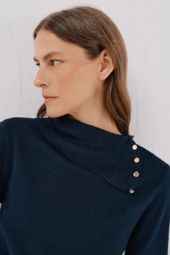 Jersey cuello botones