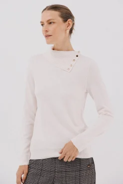 Jersey cuello botones