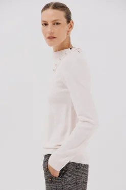 Jersey cuello botones