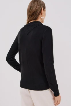 Jersey cuello botones