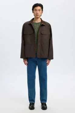 Jersey cuello caja 100% algodón orgánico