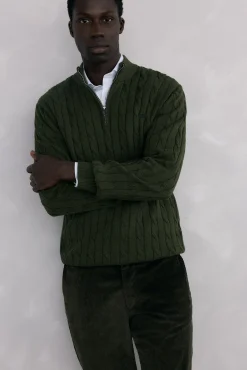 Jersey cuello camionero