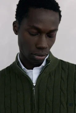 Jersey cuello camionero