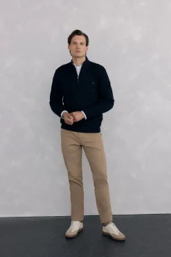 Jersey cuello camionero