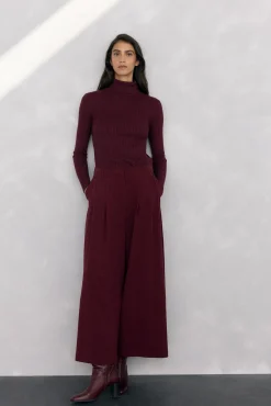 Jersey cuello cisne básico ochitos