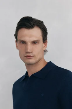 Jersey cuello johny lana merino y cashmere