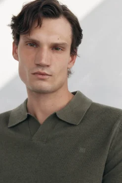 Jersey cuello johny lana merino y cashmere