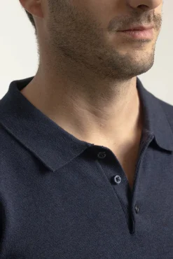 Jersey cuello pico algodón