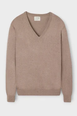 Jersey cuello pico retro