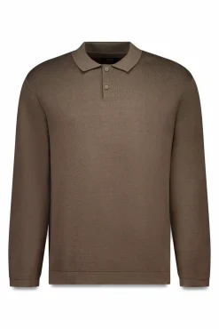 Jersey cuello polo botones