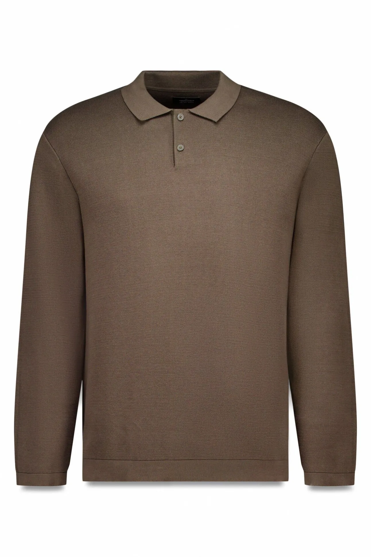 Jersey cuello polo botones