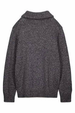 Jersey cuello polo cremallera algodón