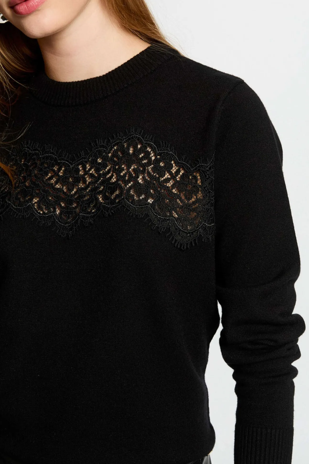 Jersey cuello redondo