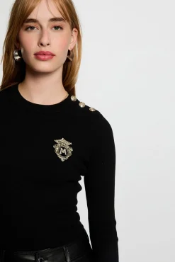 Jersey cuello redondo