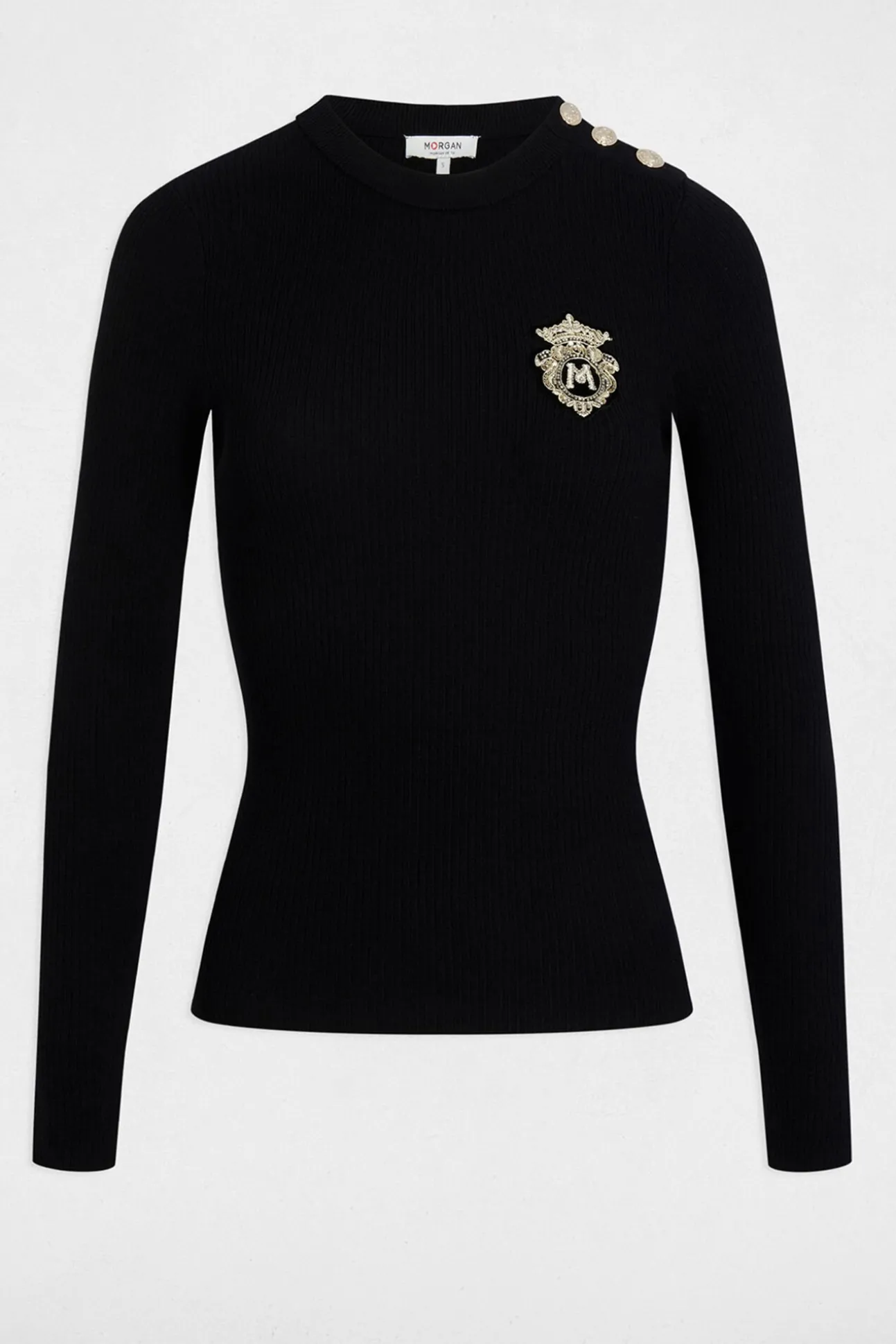 Jersey cuello redondo