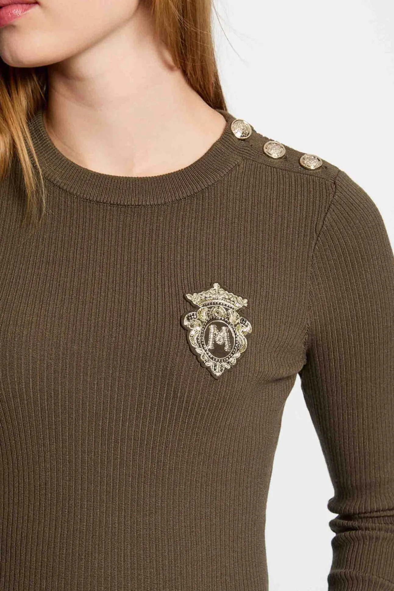 Jersey cuello redondo