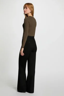 Jersey cuello redondo